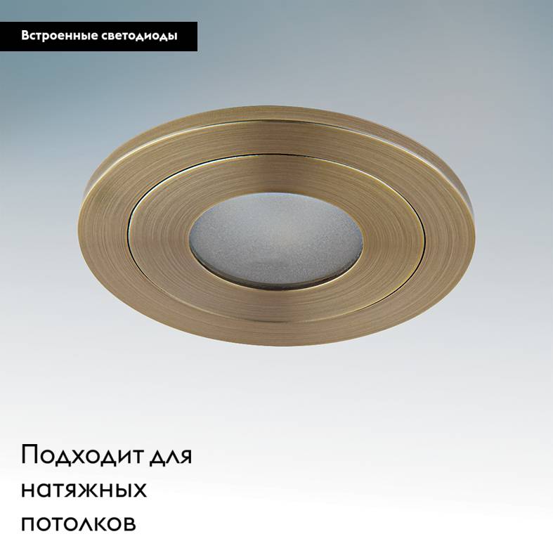 Встраиваемый светильник Lightstar Leddy 212173