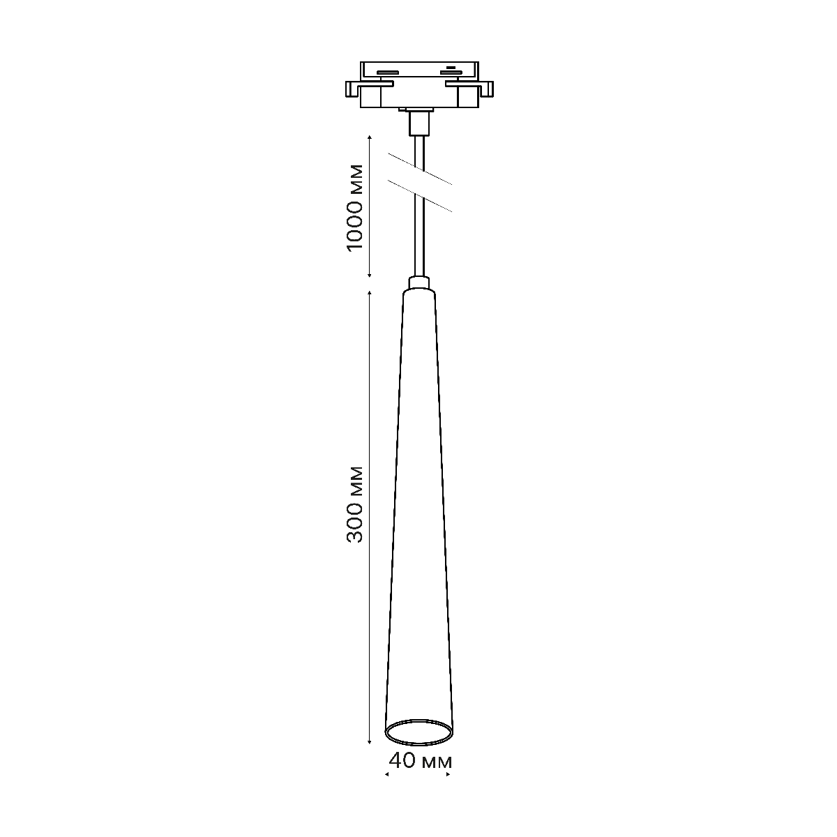 Трековый однофазный светильник Ritter Artline 59712 8