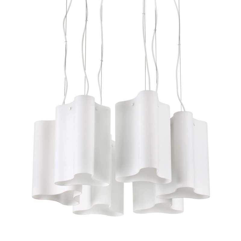 Подвесная люстра Ideal Lux Compo SP6 Bianco 208046