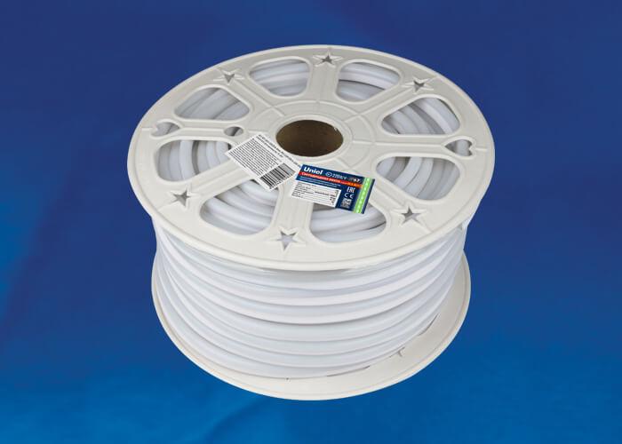 Гибкий неон Uniel (UL-00003768) 8W/m 120LED/m 2835SMD розовый 50M ULS-N21-2835-120LED/m-8mm-IP67-220V-8W/m-50M-Pink