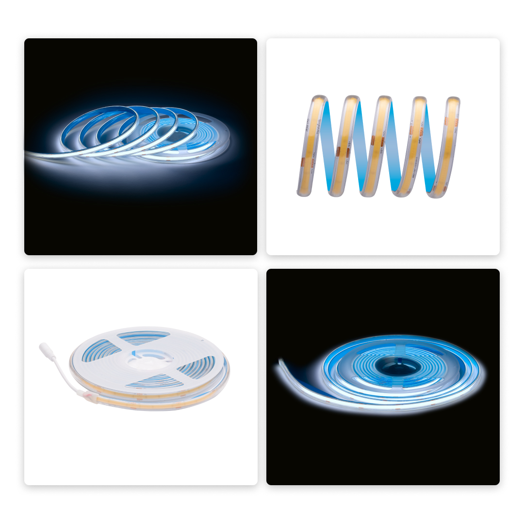 Светодиодная лента Apeyron PRO 24В COB 15Вт/м 6500К 5м IP65 00-491