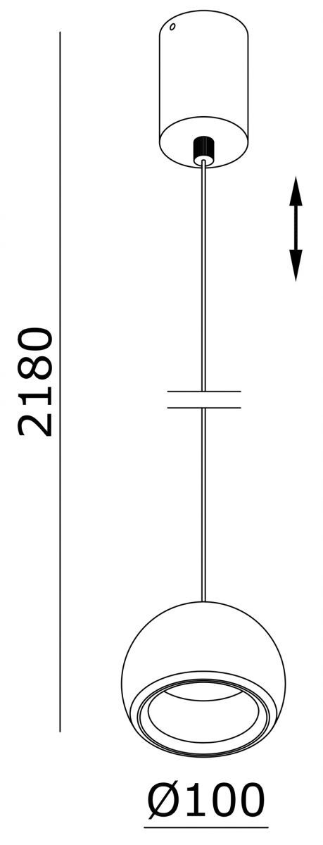 Подвесной светильник Deko-Light Heze 342126