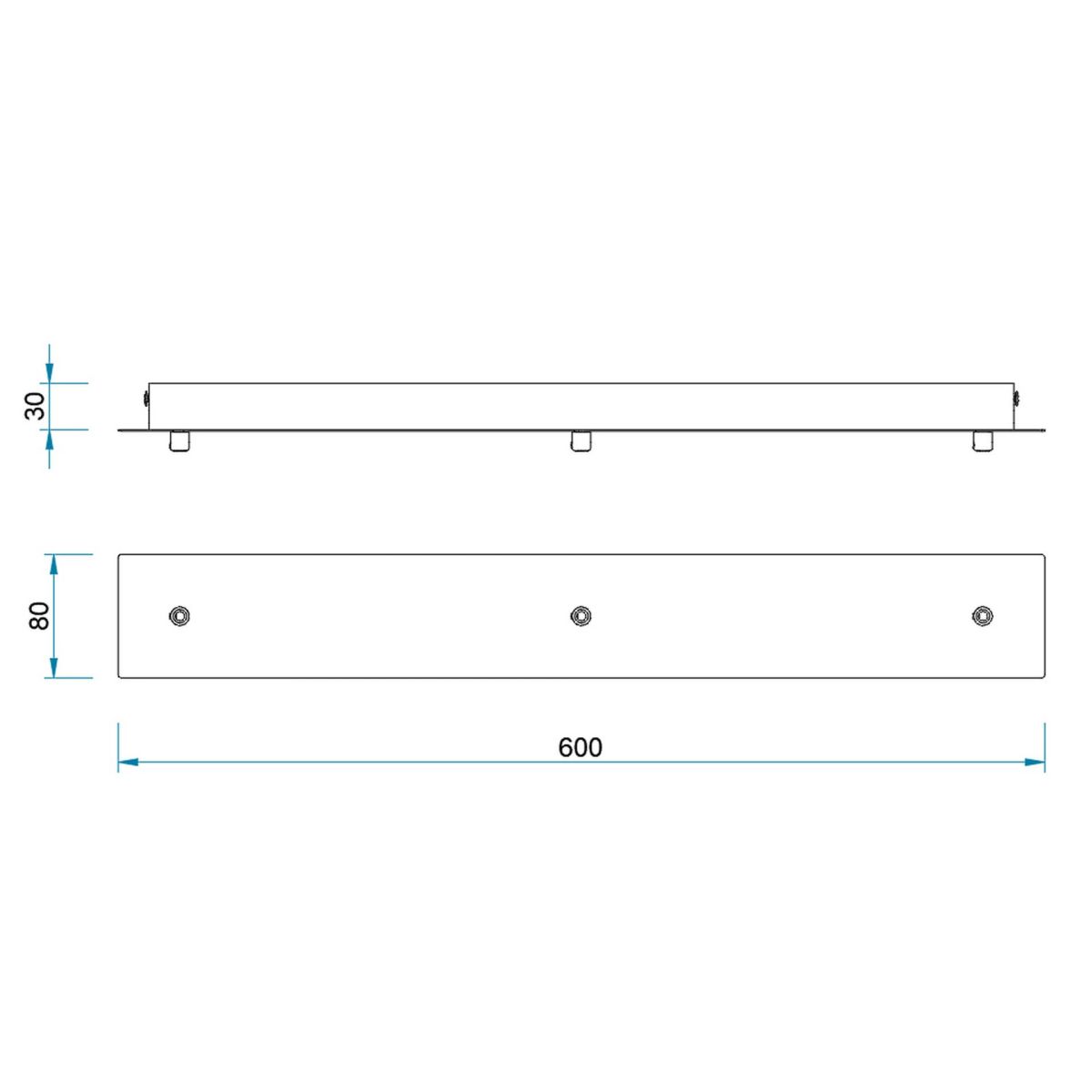 Основание потолочное 3L Mantra Modular Light Florones 9465