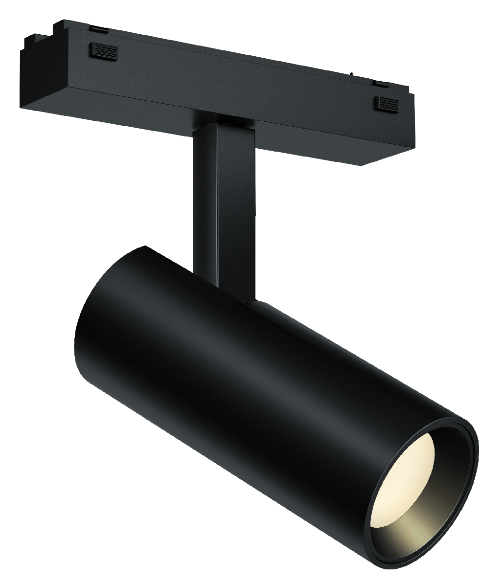 Трековый магнитный светильник iLedex Vision 4825-042-D55-18W-38DG-3000K-BK