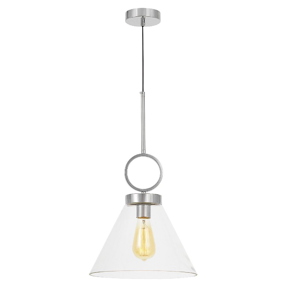 Подвесной светильник Lumina Deco Fermini LDP 6845-1 CHR+PR