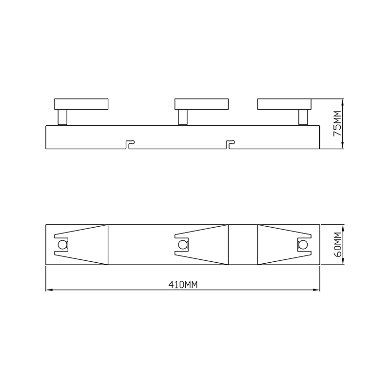 Светодиодный спот Zumaline SPAZIO CK99603A-3B