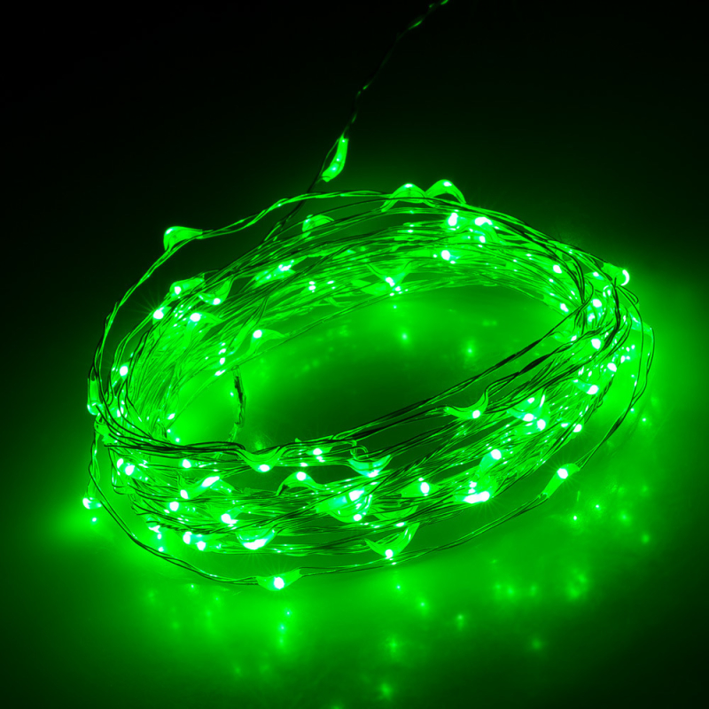 Светодиодная гирлянда Arlight ARD-Classic-Dew-5000-Clear-100LED-Std Green 034758