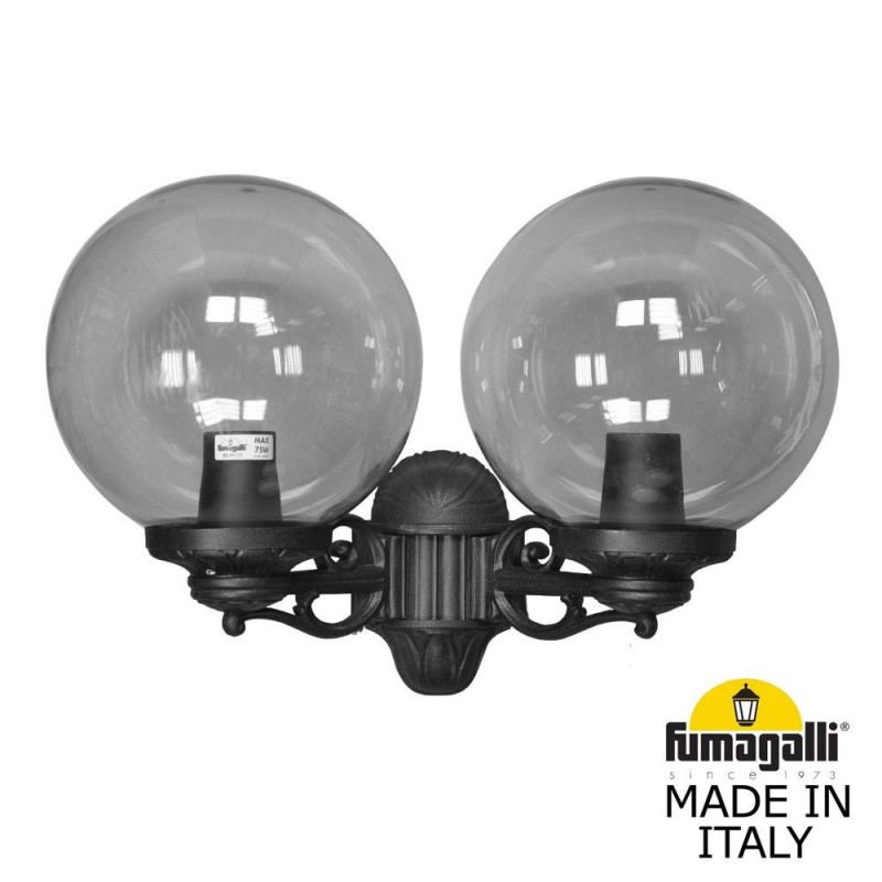 Уличный настенный светильник шар Fumagalli G30.141.000.AZE27