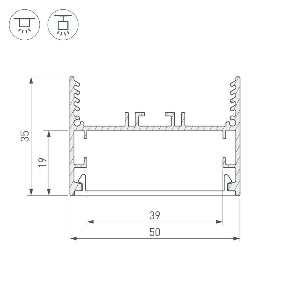 Профиль Arlight SL-LINE 028973