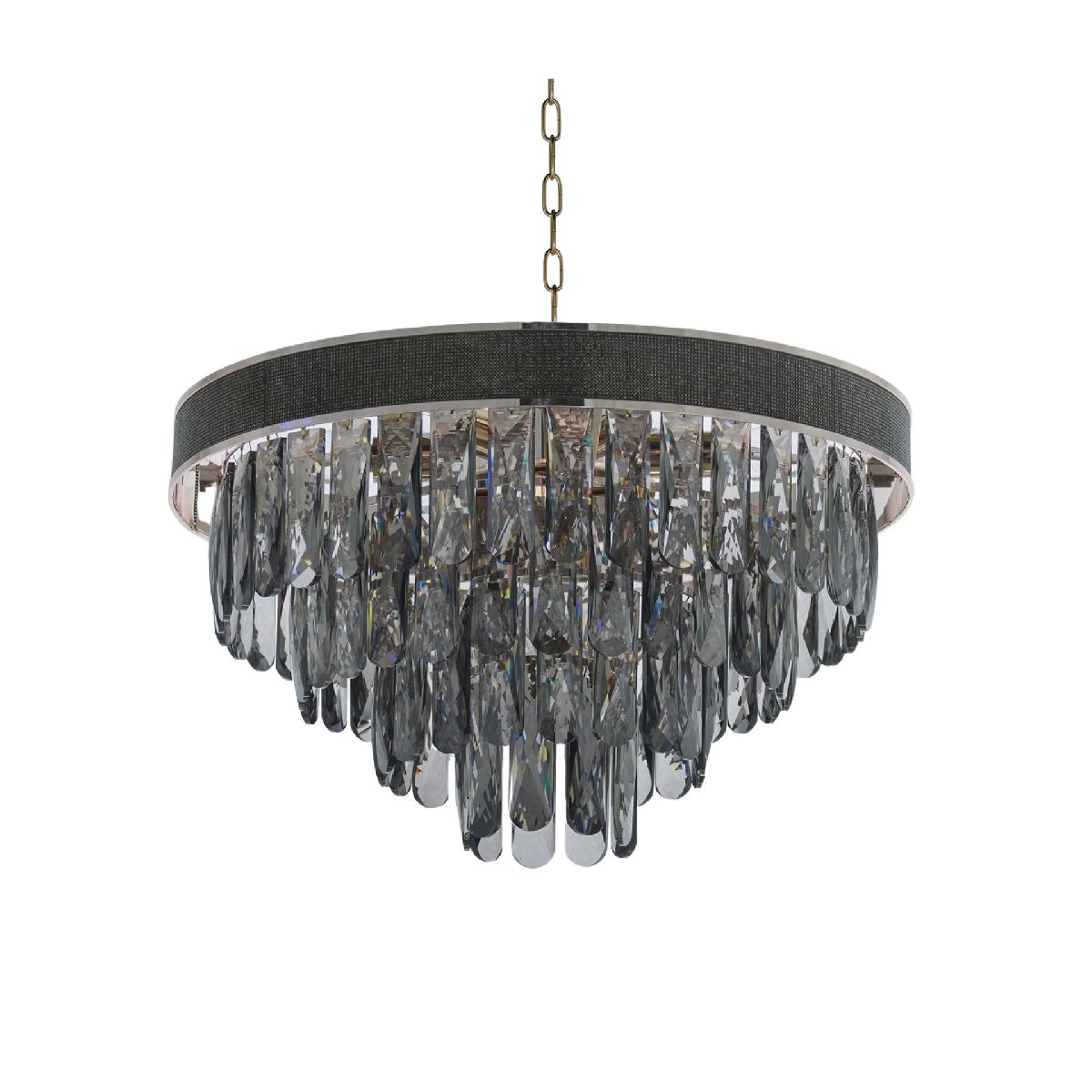 Подвесная люстра Lumina Deco Chici LDP 6002-500 R.GD+GY