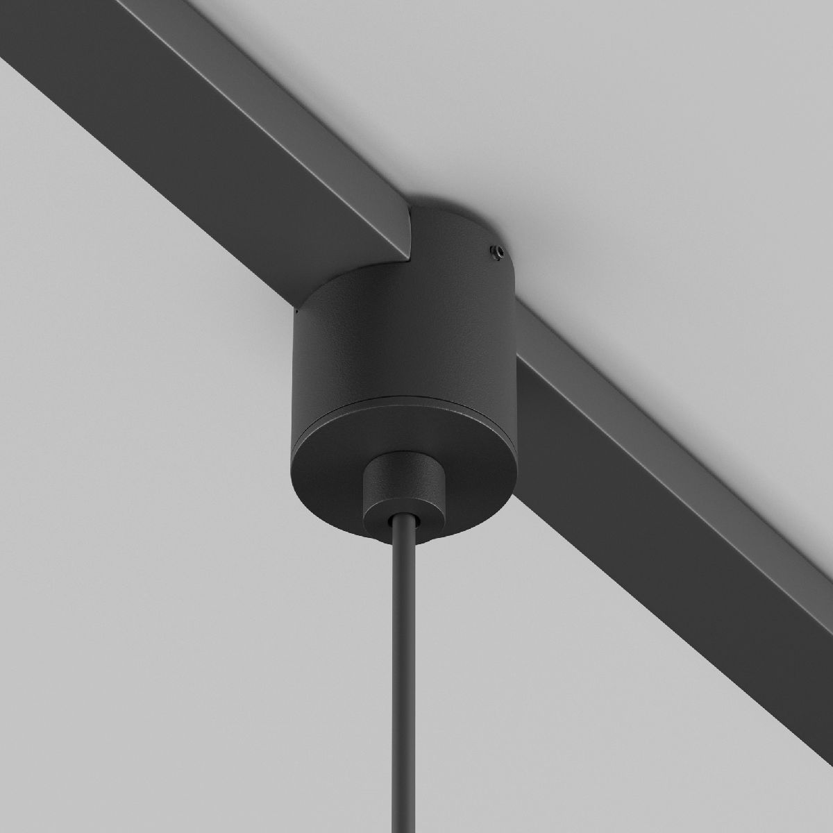 Трековый подвесной магнитный светильник Maytoni Basis TR170-1-26W3K-B