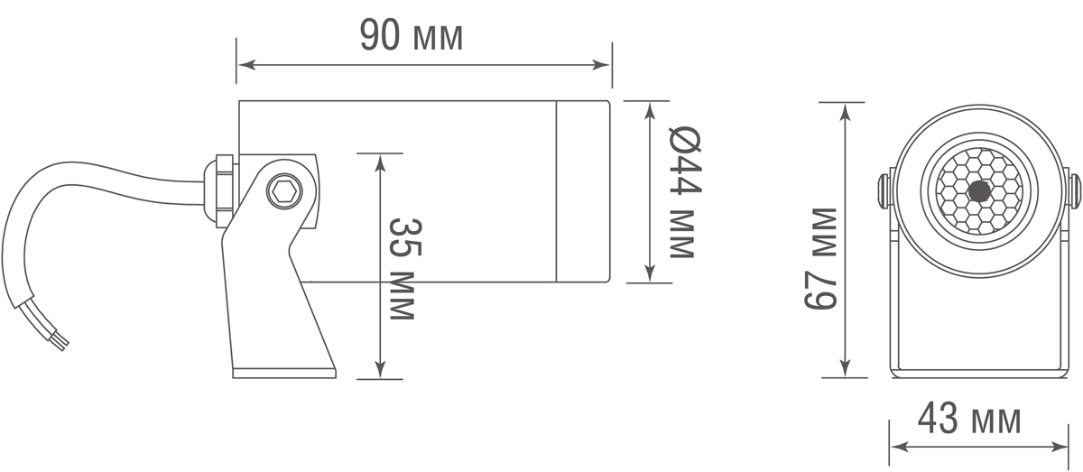 Ландшафтный светильник Donolux Alpha DL20521W8DG