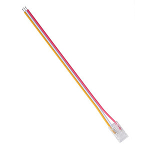 Коннектор прокалывающий 3 pin для подключения CCT LED ленты 8мм, тип COB длина провода 150мм Apeyron 09-116