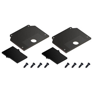 Заглушка для магнитного шинопровода Lightera Startrek 220 LE177TC-ZNB